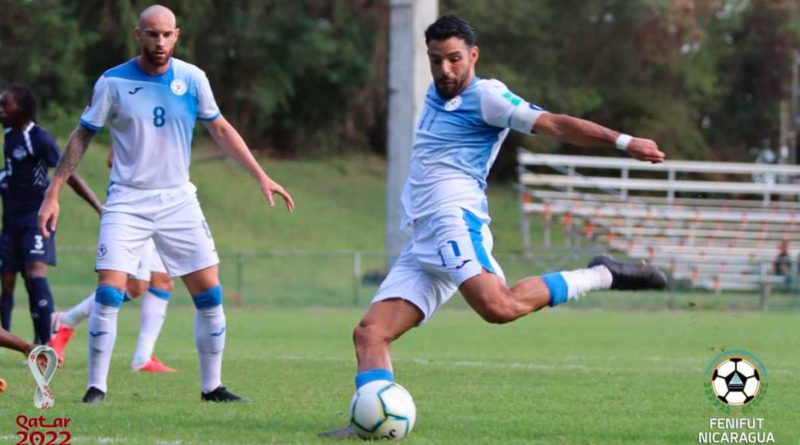 Partido entre la selección de fútbol de Nicaragua