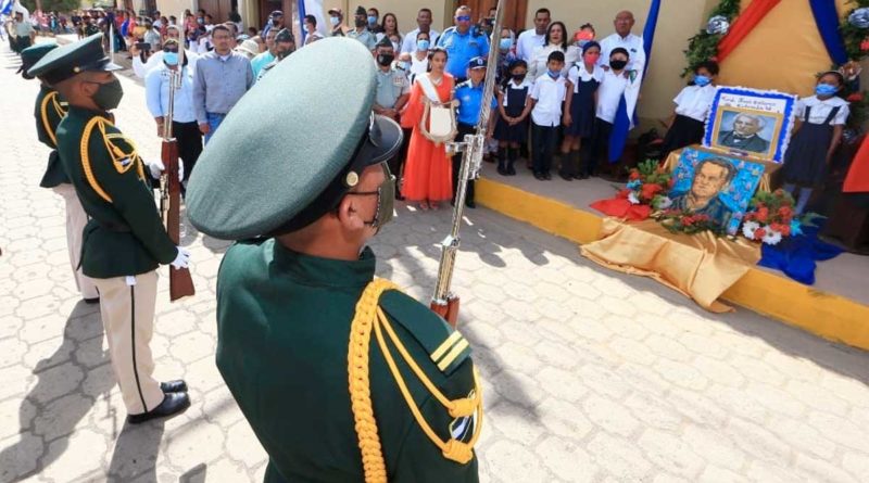 Homenaje al General José Dolores Estrada en Nandaime