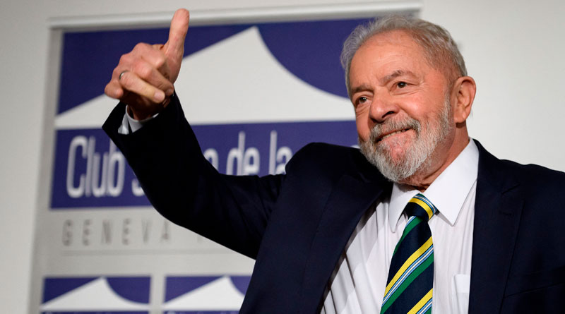 Ex presidente de Brasil y Líder del Partido de los Trabajadores, Luiz Inácio Lula da Silva