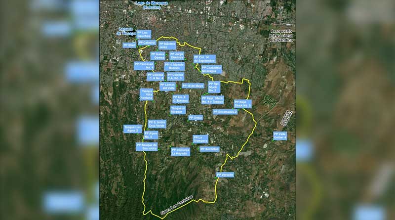 Mapa de incidencia del Proyecto.