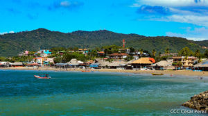 Vista de la bahía de San Juan del Sur