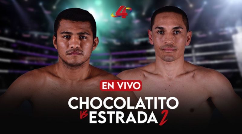 Pelea En Vivo entre Román “Chocolatito” Gonzaléz vs “El Gallo” Estrada