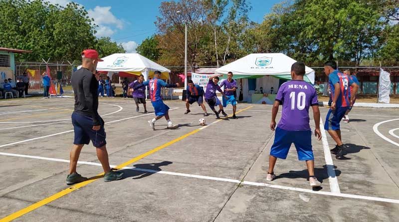 Privados de libertad participaron en una jornada deportiva en el Sistema Penitenciario de Tipitapa