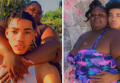 Imagen de Rose Shaquon y Tire Shine abrazados