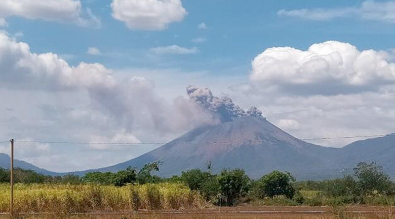 Informe del INETER sobre la actividad registrada en el volcán San Cristóbal