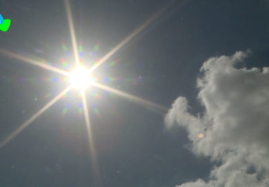 Cielo despejado de Managua, Nicaragua con un clima bastante caluroso.