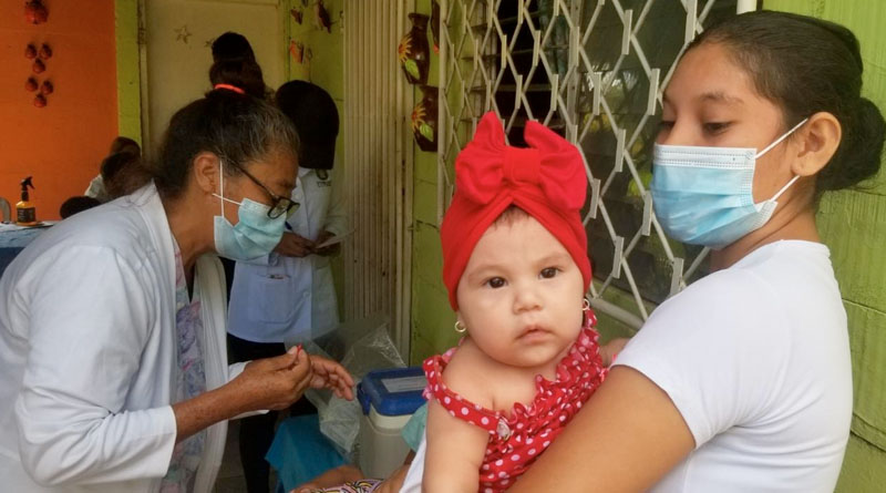 Exitosa feria de salud desarrollada en el barrio Frawley de Managua