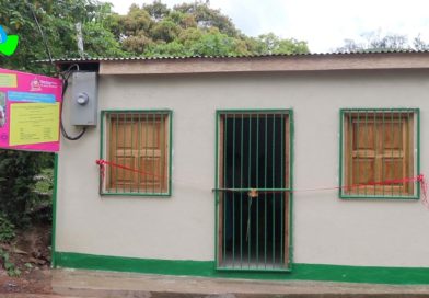 Centro de procesamiento de café, ubicada en la cooperativa de mujeres del barrio Miguel Alvarado de Siuna.