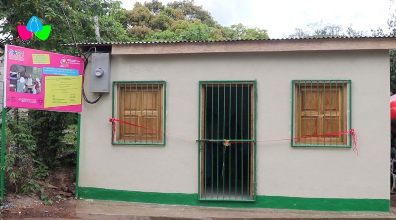 Centro de procesamiento de café, ubicada en la cooperativa de mujeres del barrio Miguel Alvarado de Siuna.