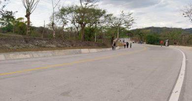 Vista de la carretera Muy Muy – Matiguás – Río Blanco inaugurada este jueves 08 de abril