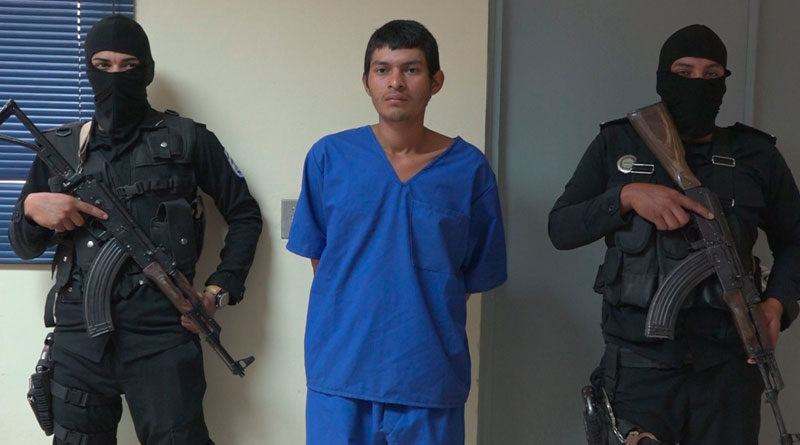 Delincuente capturado Ervin Josué Vásquez Herrera, autor de muerte homicida en perjuicio de Socorro del Carmen Cerna Chavarría, (Q.E.P.D.)