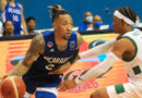 Jared Ruiz jugador de la Selección de Baloncesto de Nicaragua durante el juego contra Guyana en el pre-clasificatorios para la Copa del Mundo de Baloncesto FIBA 2023.