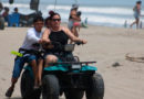 Familias nicaragüenses disfrutando de las playas de Pochomil y Masachapa