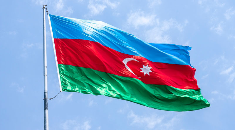 Bandera de Azerbaiyán