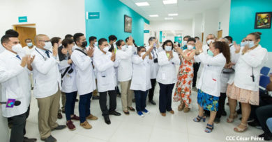 Médicos del Manolo Morales inauguraron la moderna sala de Consulta externa
