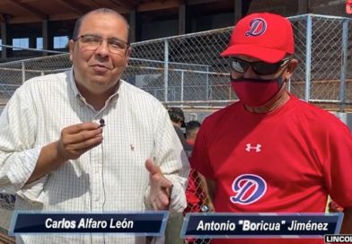 Carlos Alfaro junto a Antonio "El boricua" Jiménez
