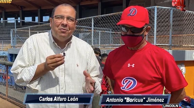 Carlos Alfaro junto a Antonio "El boricua" Jiménez