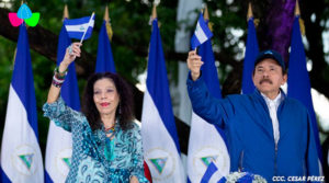 Comandante Daniel Ortega y Compañera Rosario Murillo