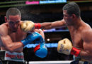 Román “Chocolatito” González y Francisco “El Gallo” Estrada durante su revancha en EEUU, la 3ra podría ser en septiembre.