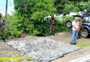 Droga incautada por el Ejército de Nicaragua junto al sujeto capturado quien transportaba la droga en carretera Estelí - San Juan de Limay