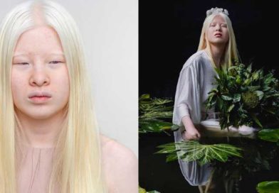 Xueli Abbing modelo de la revista Vogue
