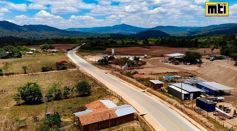 carretera entre Ococona - Cualiguate en Macuelizo, Nueva Segovia