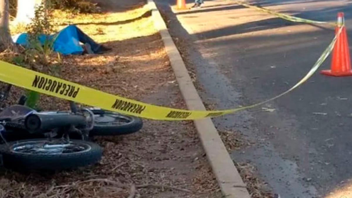 Motociclista fallece tras impactar con camión en el Triángulo Minero