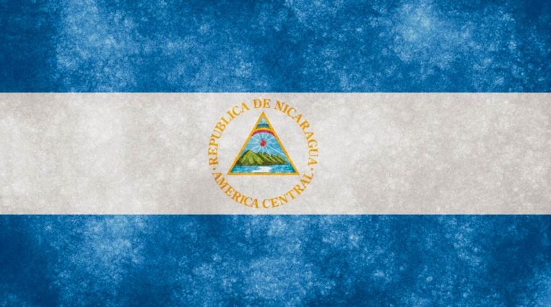 Bandera de Nicaragua.