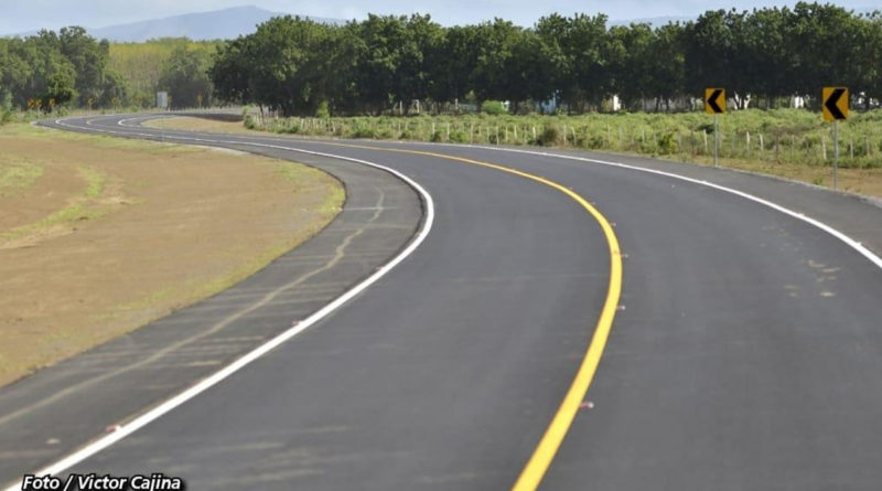 Carretera Veracruz - Rotonda El Pique, entre Managua y Masaya inaugurada por el MTI