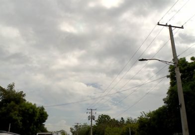 Cielo de Managua nublado.