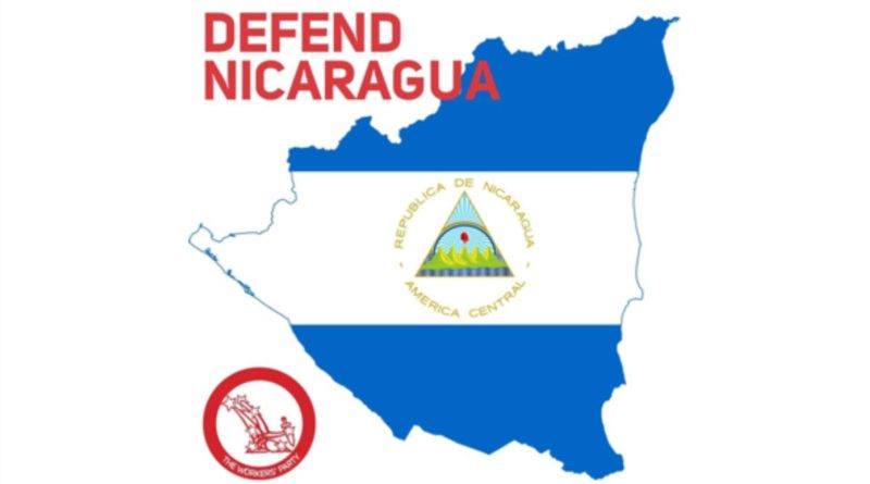 Declaración del Partido de los Trabajadores de Irlanda en apoyo a Nicaragua