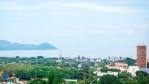 Vista panoramica de Managua