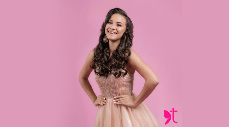 Leylani Leyton, la nueva Miss Teen Nicaragua 2021.