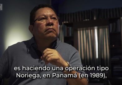 Miguel Mora, detenido por pedir intervención militar extranjera.