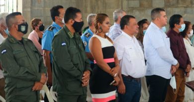 Ejército de Nicaragua participa en la toma de posesión del Obispo de Siuna