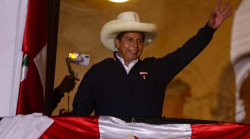 Pedro Castillo, Presidente Electo del Perú