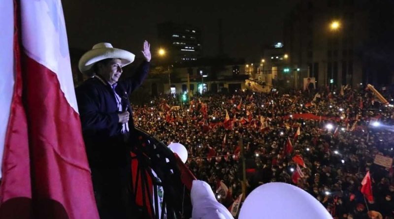 Pedro Castillo, Presidente Electo de Perú