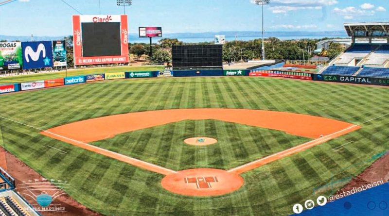 Estadio Nacional de Béisbol de Managua preparado para la segunda vuelta del Pomares 2021