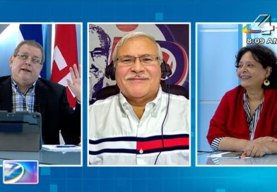 La periodista Tirsa Sáenz y el analista político Adolfo Pastran en la Revista en Vivo, este martes 29 de junio de 2021.