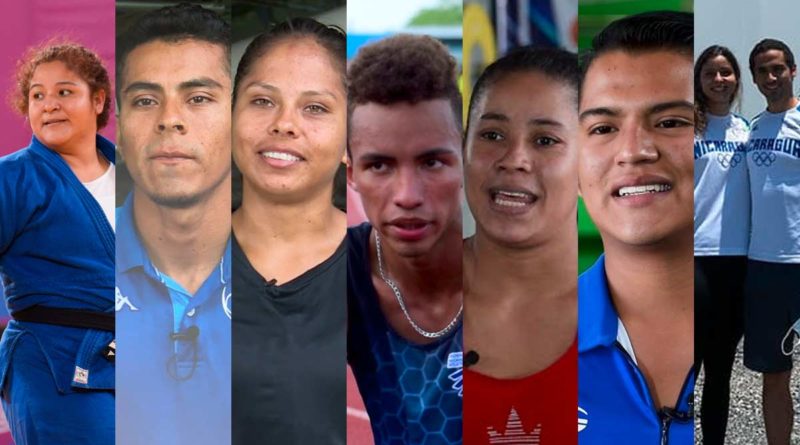 Esta es la delegación de Nicaragua que participará en los Juegos Olímpicos Tokio 2021.