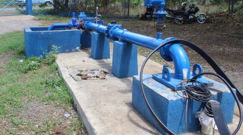 Nuevo pozo de agua potable en Veracruz, Managua