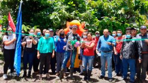 Inauguración del arboretum en el Centro Tecnológico Santiago Baldovino de Muy Muy, Matagalpa