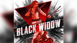 Diseño promocional de Black Widow