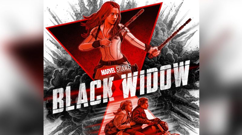 Diseño promocional de Black Widow