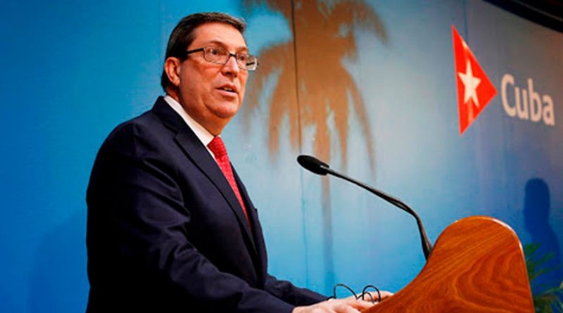 Canciller de Cuba, Bruno Rodríguez saluda el 42 Aniversario del Triunfo de la Revolución Popular Sandinista.