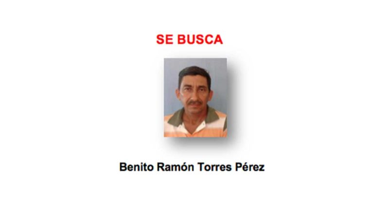 Policía Nacional continúa la búsqueda y captura del delincuente Benito Ramón Torres Pérez, autor de muerte homicida (femicidio), cometida en reparto Las Mercedes, León.