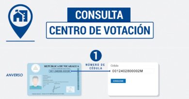 Imagen sobre el proceso para verificar el centro de votación en la página web del CSE