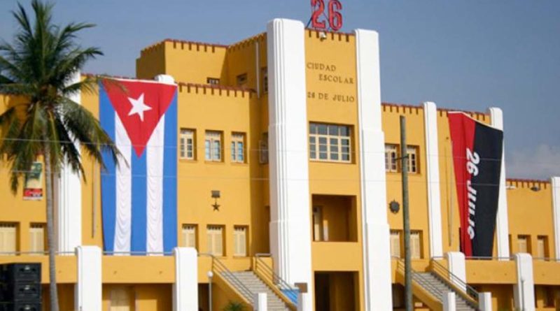 Cuartel Moncada, ahora Ciudad Escolar 26 de Julio en Cuba