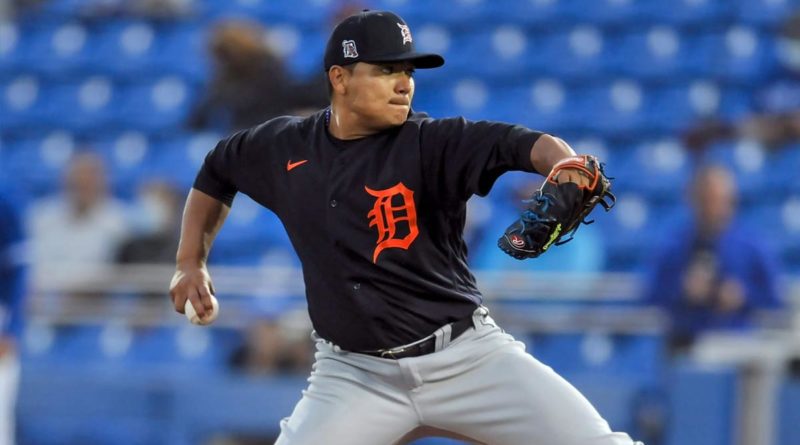 Erasmo Ramírez debuta con los Tigres de Detroit.