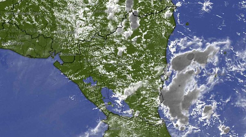Imagen satelital sobre el fenómeno meteorológico que afectará el Mar caribe